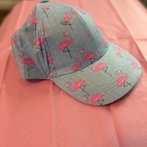 Flamingo baseball cap